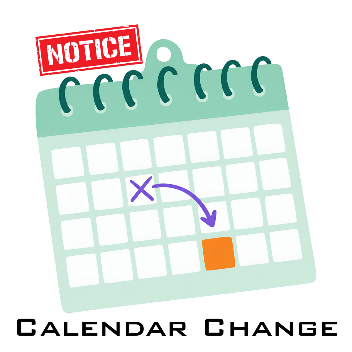 Calendar Change